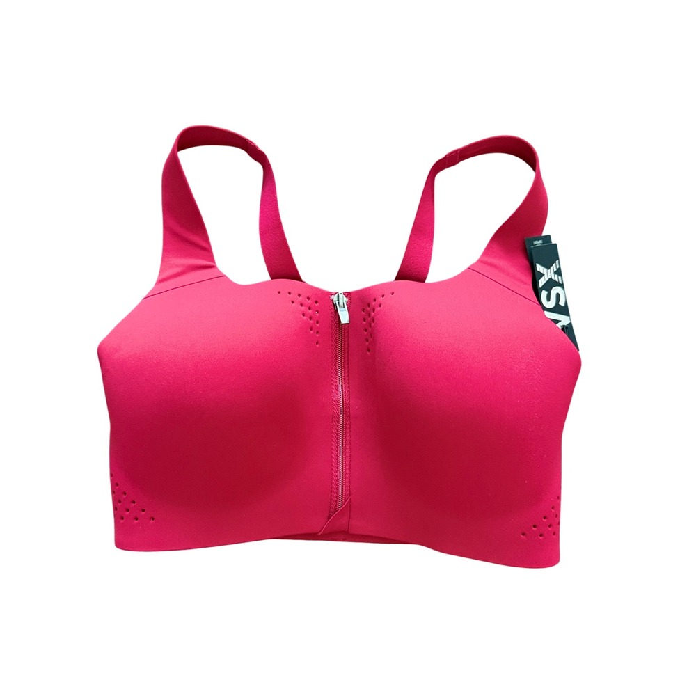 Victoria's Secret VSX TurboWick Front Zip High Impact Sports Bra 34D NWT